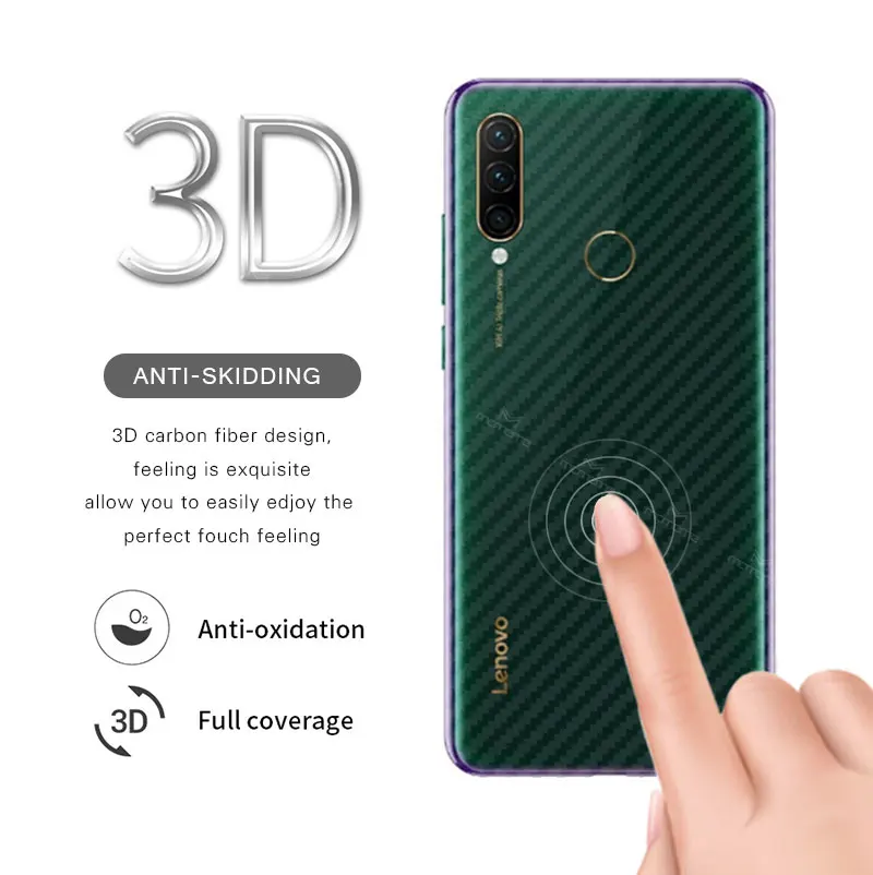5 шт./лот для Lenovo z6 pro z6lite покрытие полная защита углеродное волокно пленка k5pro