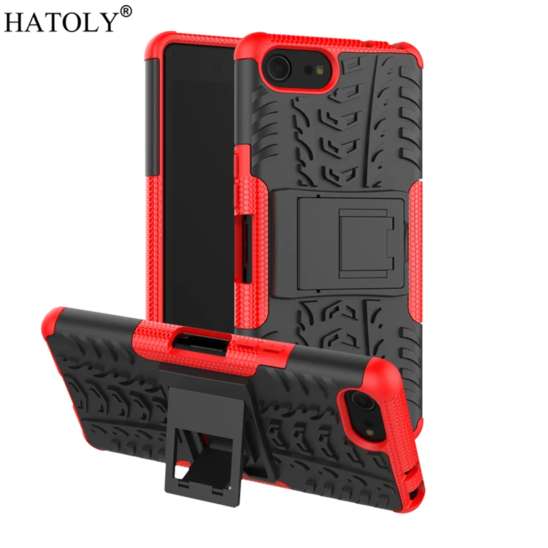 For Sony Xperia XZ4 Compact Case Armor Hard Rubber PC Phone Cover for | Мобильные телефоны и аксессуары