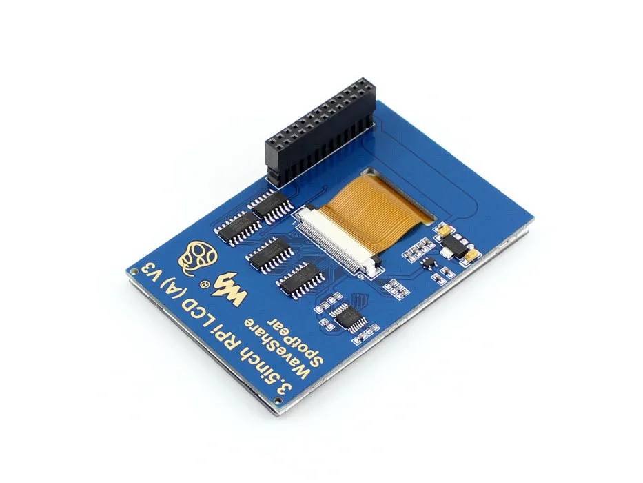 Raspberry Pi 3B + 3 5-дюймовый TFT резистивный сенсорный ЖК-дисплей для raspberry pi model b также