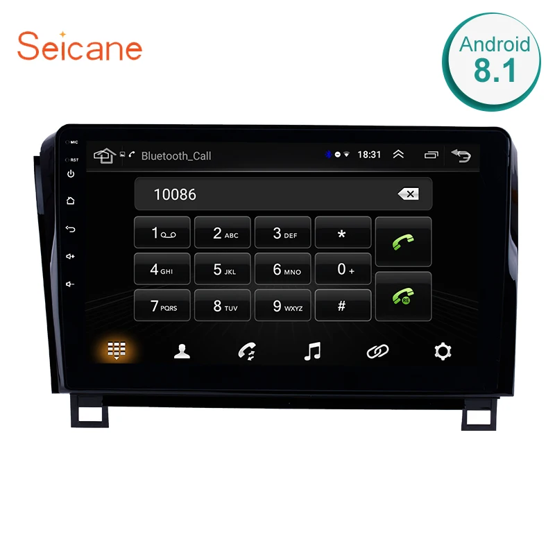 Seicane сенсорный экран 10," Android 8,1 gps мультимедийный плеер головное устройство для 2006- TOYOTA Sequoia 2Din Автомагнитола авто стерео