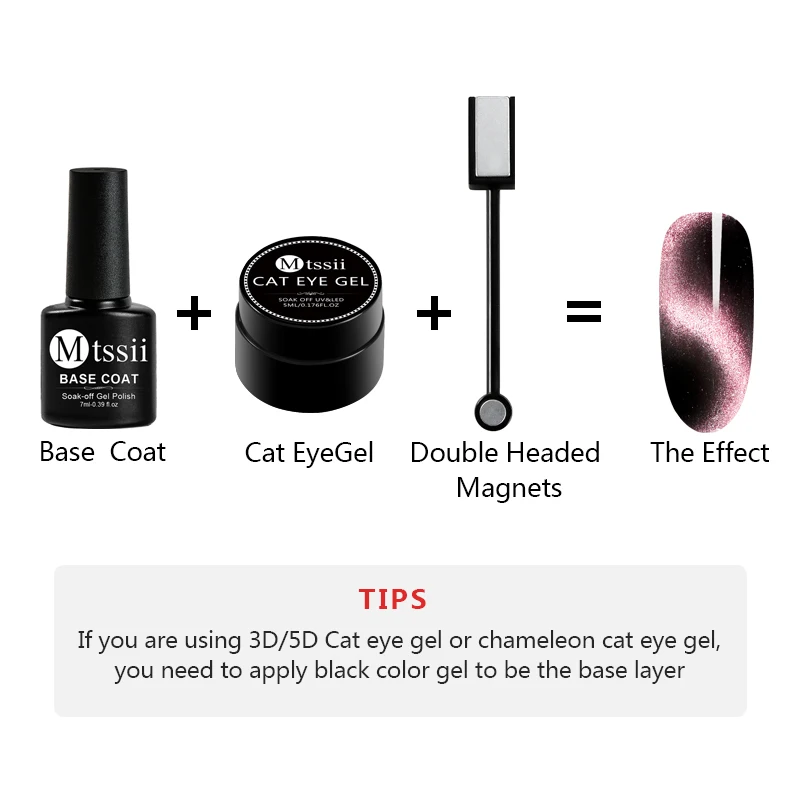 

Mtssii 5D Cat Eyes UV Nail Gel Polish Chameleon Magentic Led Gel Starry Sky Nail Varnish Need Magnet Stick Semi Permanent Gel