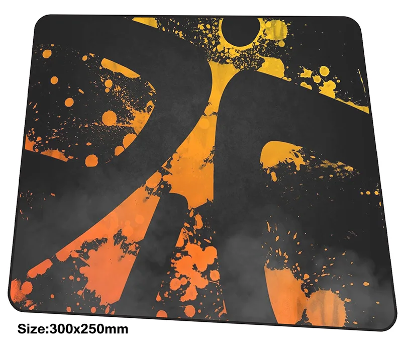 Fnatic Коврик для мыши 300x250x3 мм, игровой коврик для мыши, большой геймерский коврик, Новое поступление, игровой компьютерный Настольный коврик для мыши, толстая клавиатура, большой игровой коврик