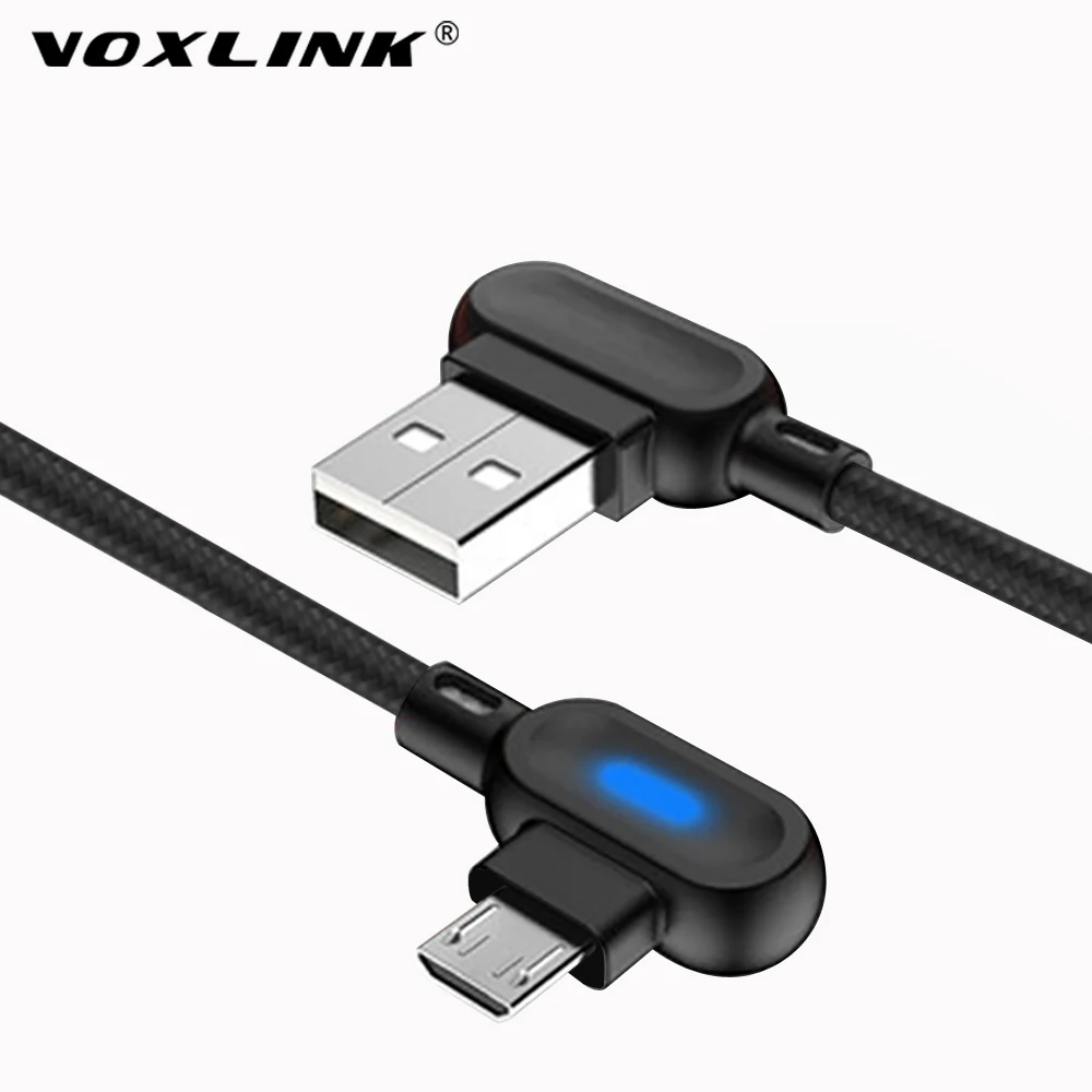 Кабель Micro USB VOXLINK 2.4A кабель передачи данных для быстрой зарядки