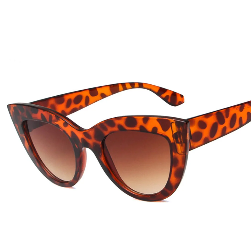 Старинные крупные солнцезащитные очки леди Брендовая Дизайнерская обувь черные