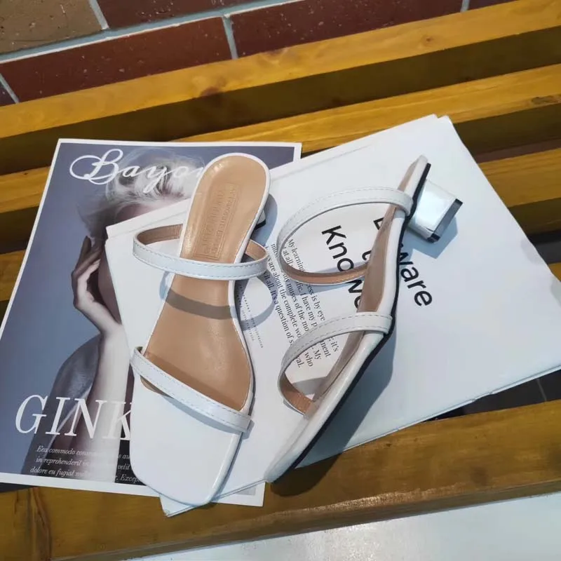 Женские летние босоножки женская элегантная обувь на квадратном каблуке цвет