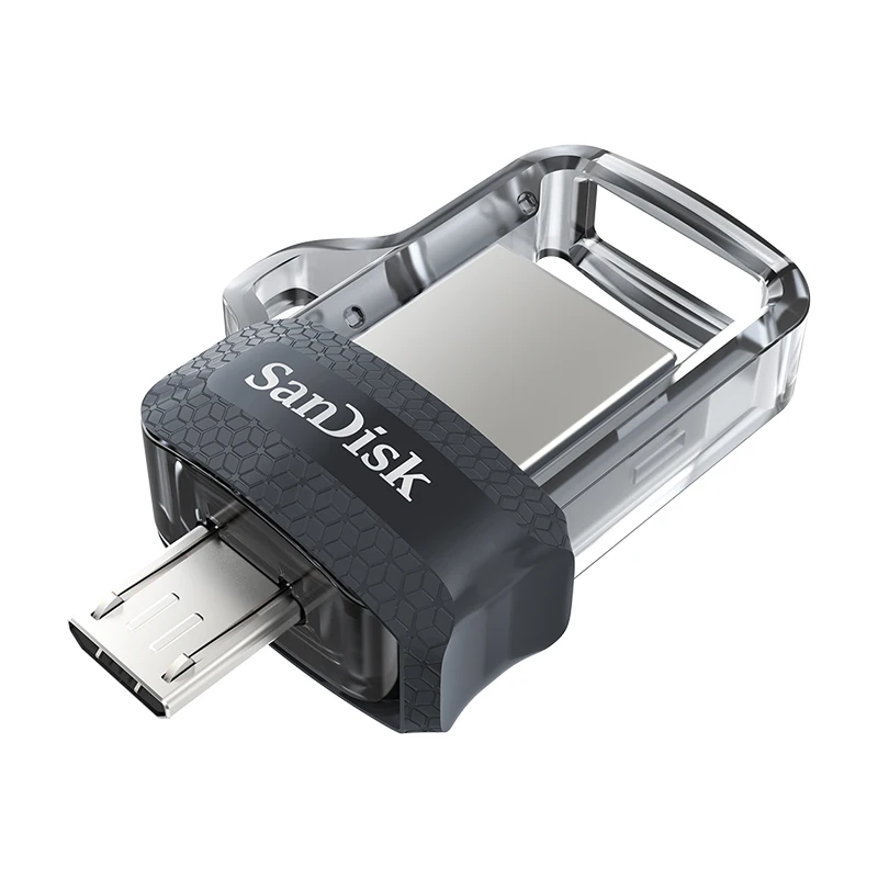 Двойной Флеш накопитель SanDisk USB флэш Ultra Dual 3 0 с эффектом приближения c зарядкой micro