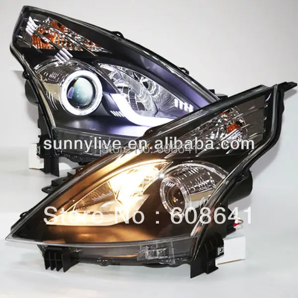 

Teana Ангельские глазки светодиодный налобный фонарь для NISSAN 2008-11 V1 Тип
