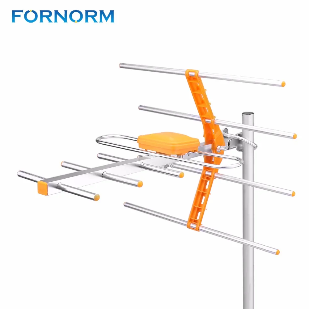 Уличная цифровая ТВ антенна FORNORM HD с высоким коэффициентом усиления для DVBT2