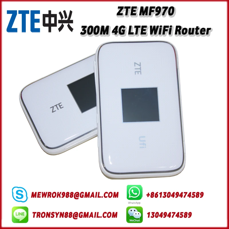 Аппарат не привязан к оператору сотовой связи zte MF970 300 Мбит Cat6 4 г пусть