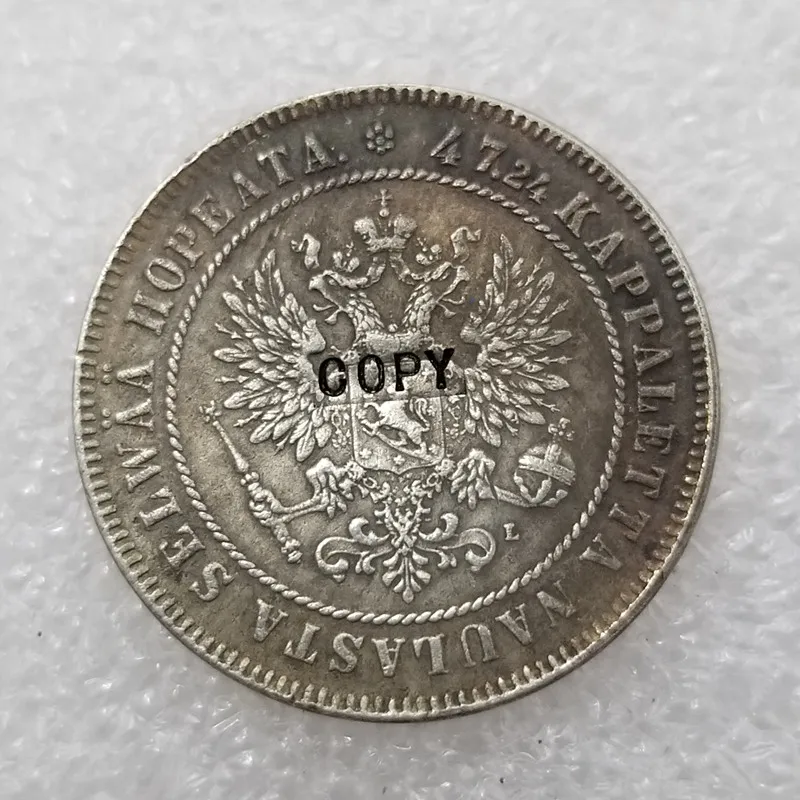 Копировальные монеты Finland 2 markkaa 1905L-1908L | Дом и сад