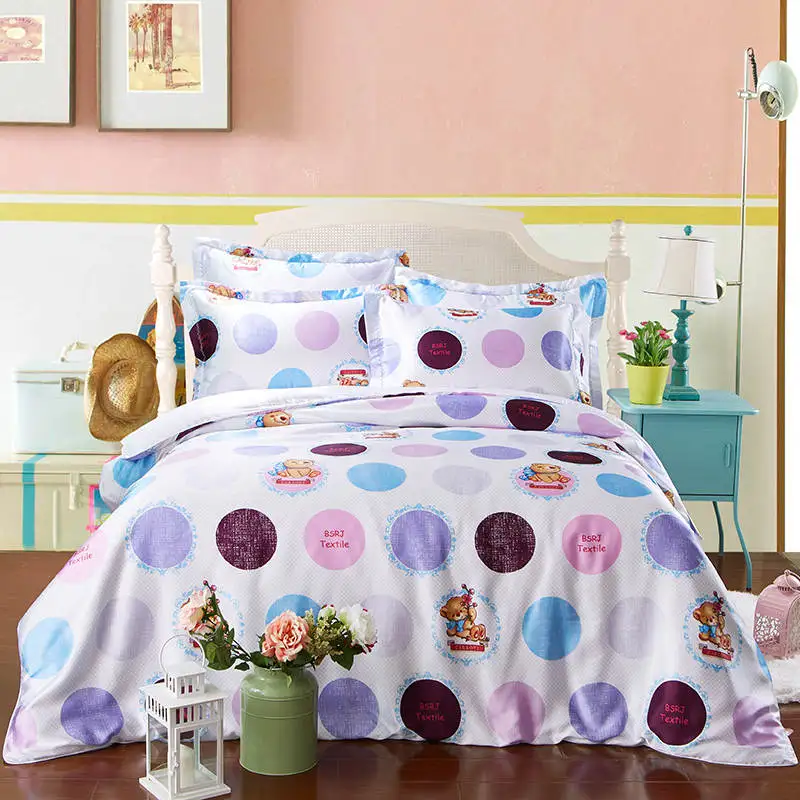 Атласные шелковые бриллианты наборы пододеяльников двойные полноразмерные