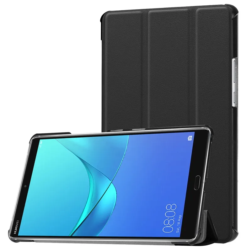 

For Huawei MediaPad M5 8.4 Slim Magnet Flip Stand PU Leather Case Cover For Huawei M5 8.4 SHT-W09 SHT-AL09 Protective Shell