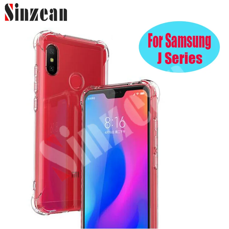 100 шт. противоударный мягкий чехол из ТПУ для Samsung J6 Plus/J4 Prime/A6/A8 Plus 2018/A330/A530/A720/J3