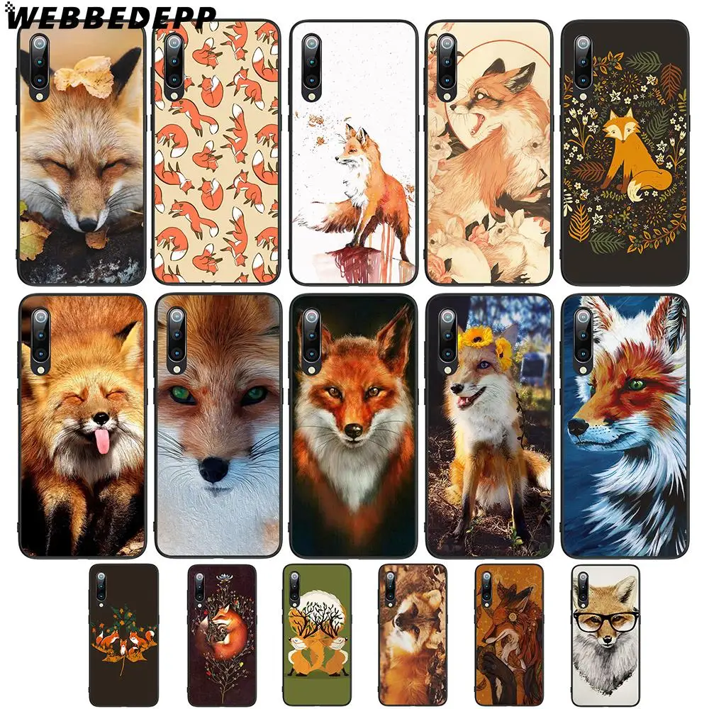 WEBBEDEPP лиса на осень мягкий чехол из ТПУ для Xiaomi Redmi GO Note 4 4X 5 6 pro 5A Prime 7 Pro - купить по