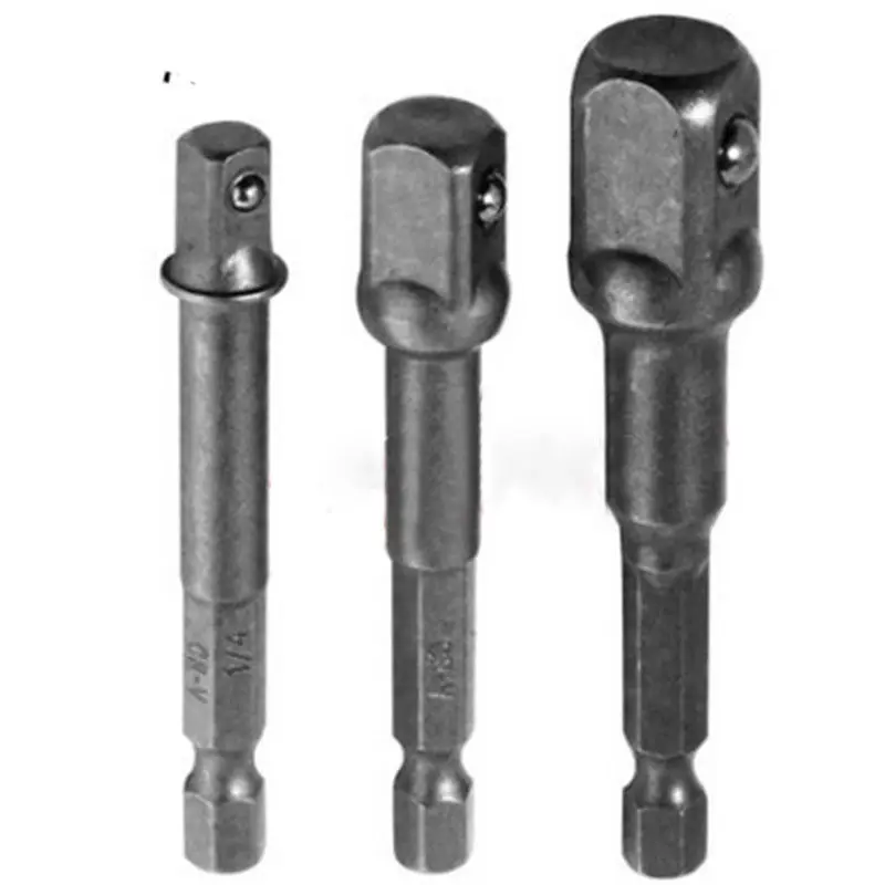 Набор гнездо адаптер для 1/4 &quot3/8&quot 1/2 &quotДрайвер сверла 8 шт. шестигранный