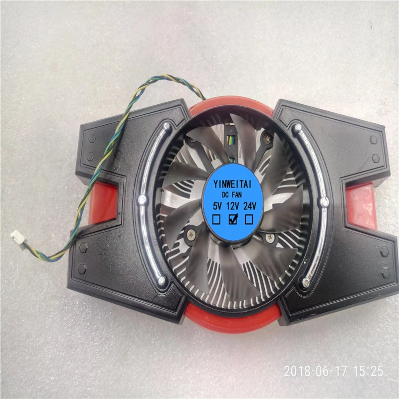 Б/у оригинальный вентилятор для видеокарт Asus GTX550 GTX650TI 750 HD6850 450TI|Кулеры и системы