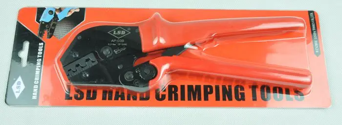 

0.5-6mm2 non-insulated open plug connector crimper heavy duty crimping tool AP-03B 20-10AWG cable crimping tool