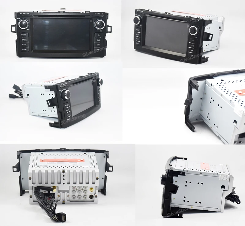 SilverStrong 4 г ram Android9.0 OctaCore автомобильный dvd-плеер для Toyota Auris хэтчбек автомобиль 2din raido gps навигация магнитофон