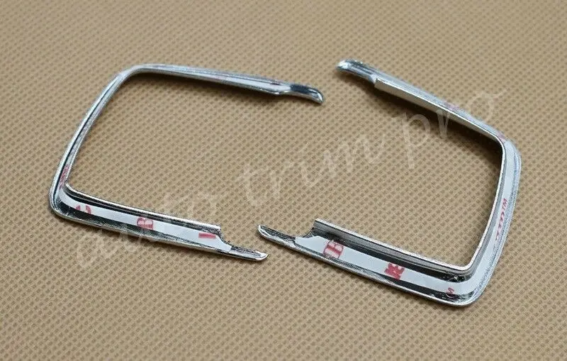 2X хромированная крышка переключателя света для BMW X5 3 4 серии F30 F34 F33 F32 F36 запчасти