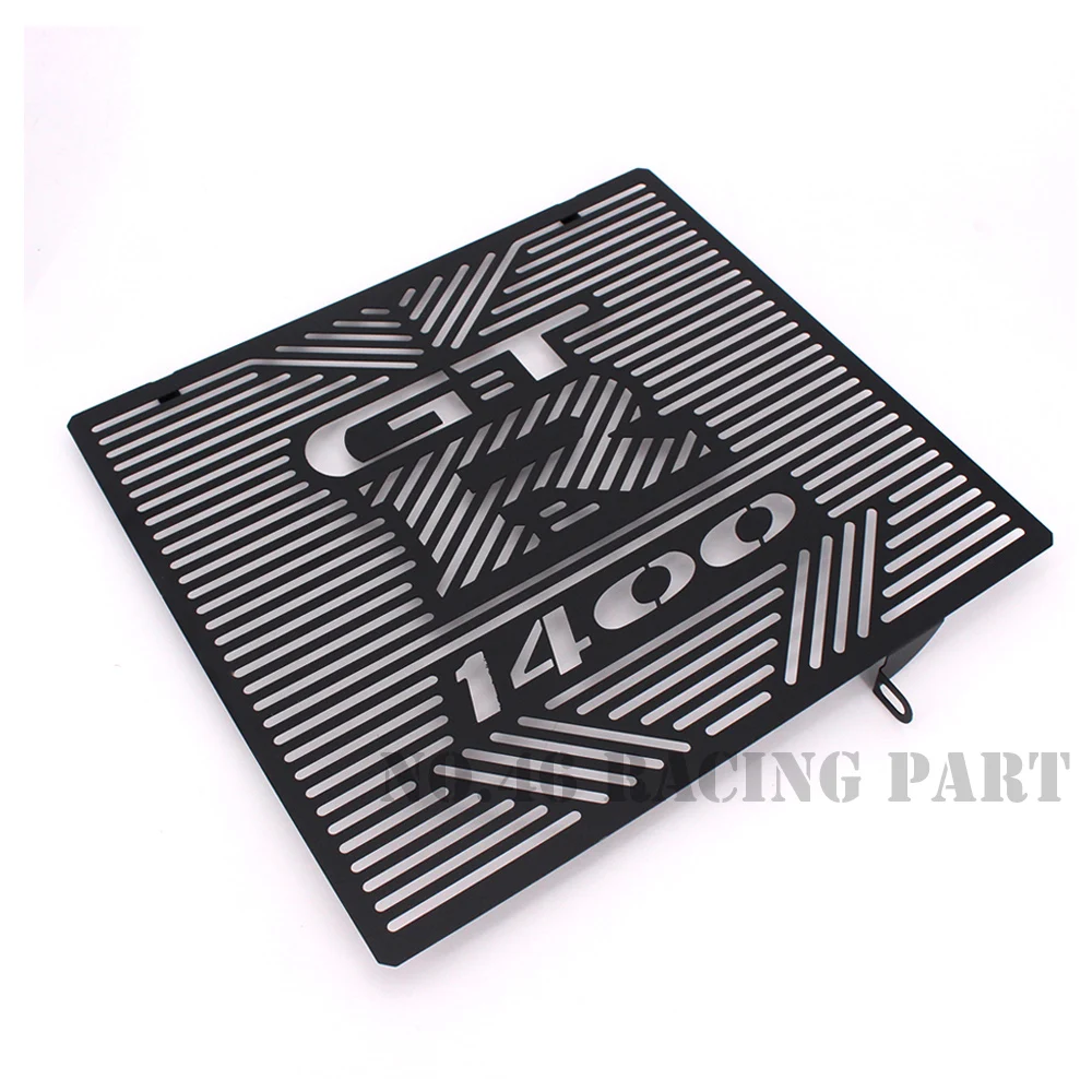 Черные аксессуары для мотоциклов Защита радиатора решетка гриля крышка Kawasaki GTR