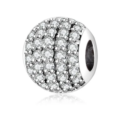 A3 Подходит к оригинальному браслету Pandora, 925 пробы, серебряный, BLESSED Paw Lock, подвески, бусины с прозрачными фианитами, сделай сам, berloque, ювелирное изделие, подарок - Цвет: A3