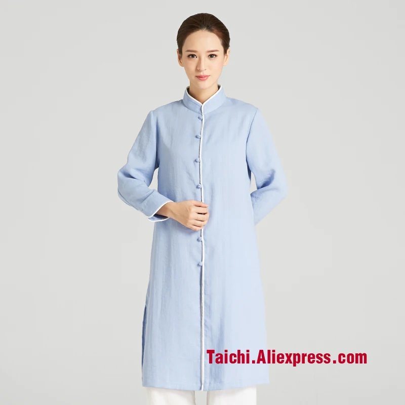 

martial art Tai chi long - sleeved practice clothing female wu shu performance suits
