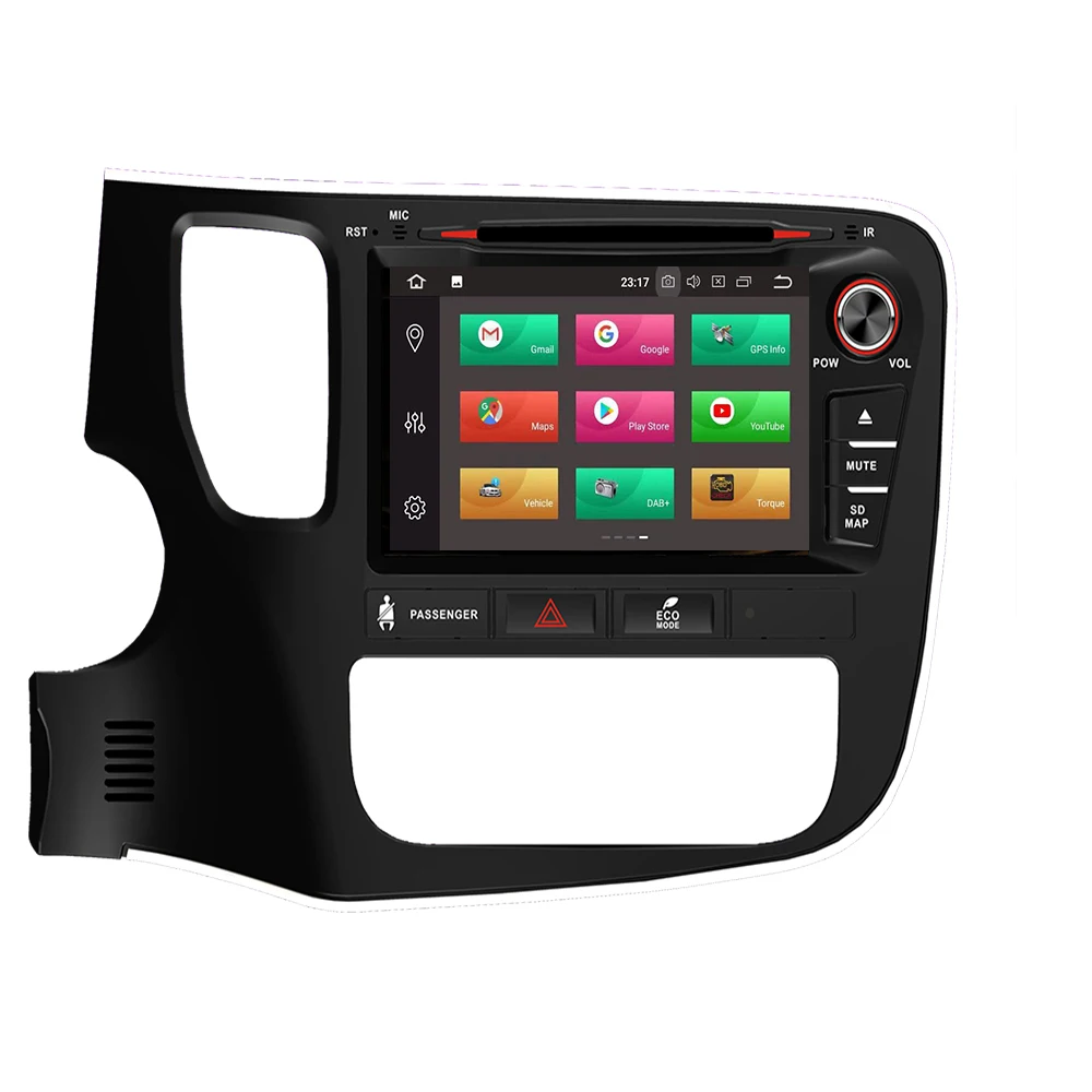 Высокое качество 8 &quotAndroid 10 магнитофон автомобильный DVD GPS для MITSUBISHI OUTLANDER 2014 2017