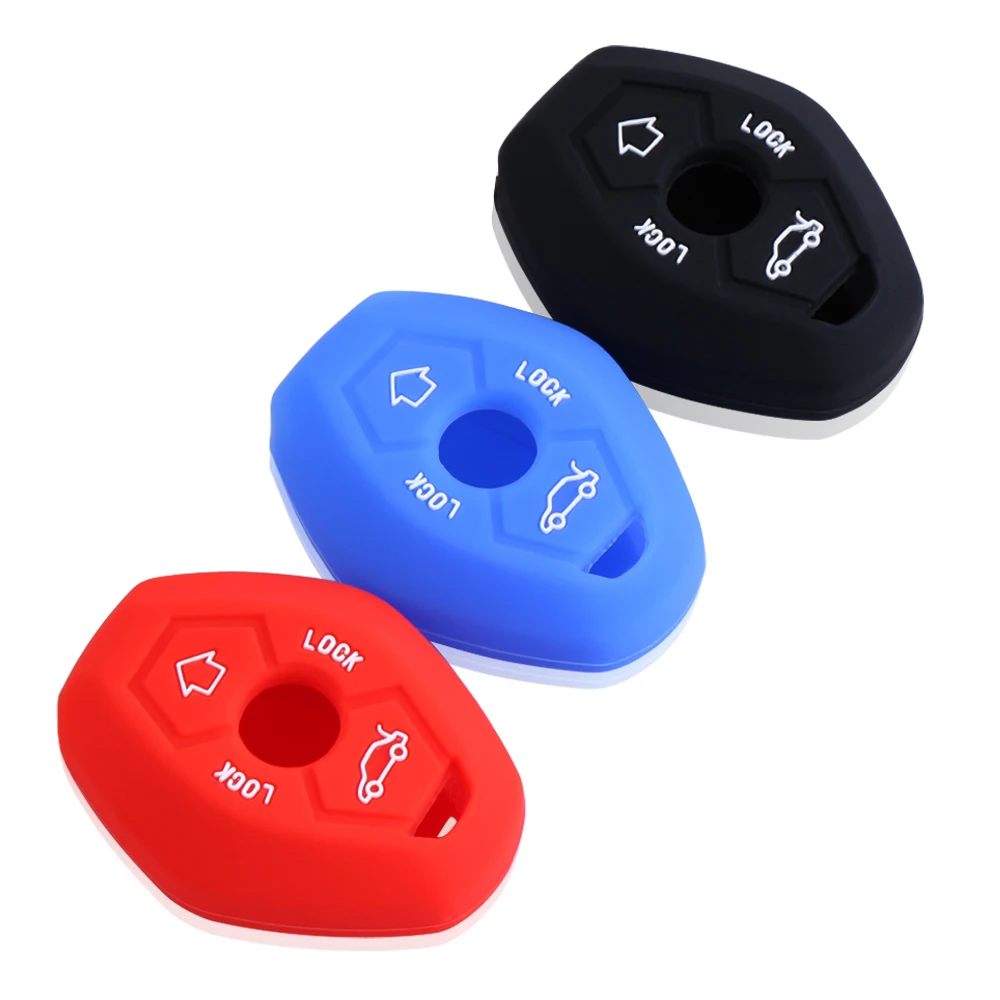 Автомобильный Стайлинг силиконовый чехол для ключей от машины крышка BMW X3 X5 Z3 Z4 3 5