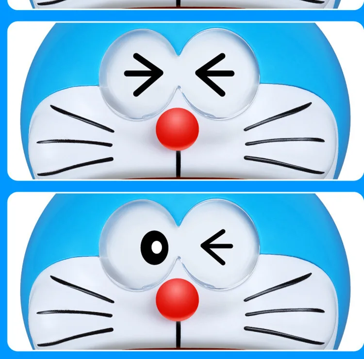 Новый подлинный Doraemon Робот Духи лицо/глаза-сменные YouTube модные модели наборы