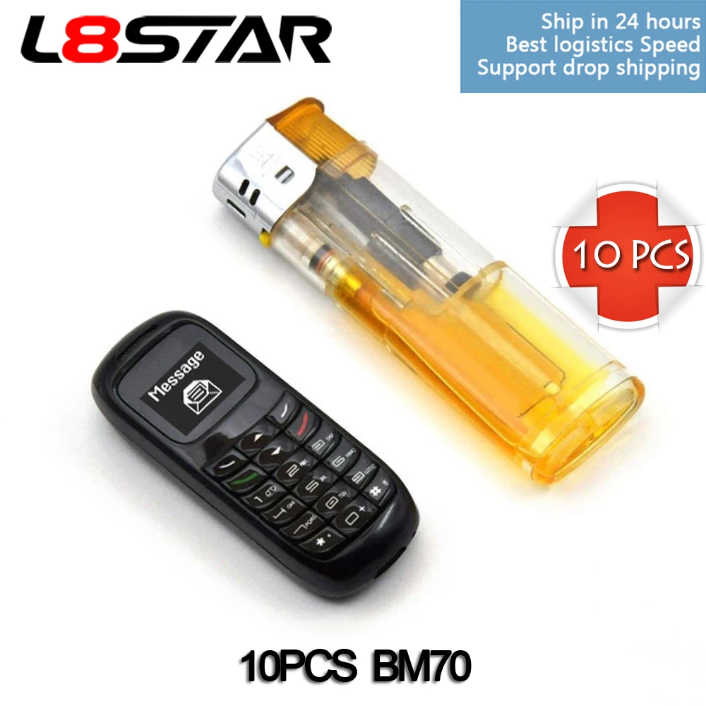 10 шт./лот BM70 L8STAR оптовая продажа маленькие беспроводные Bluetooth наушники гарнитура