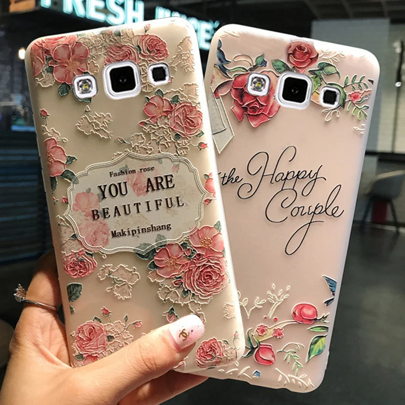 KaiNuEn soft coque cover case for Samsung galaxy a3 a 3 a300 2015 silicone etui silicon luxury 3d original tpu phone back cases | Мобильные