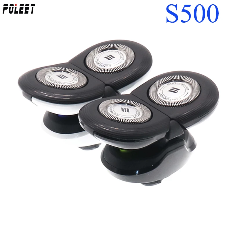 100PCS Poleet Electric Replacement Blate Frame Shaver Head S500 For Philips Razor Blade  S526 S528 S529 S566 S586  SW175 XZ580