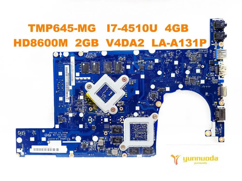 Оригинальный Для ACER P645-MG Материнская плата ноутбука TMP645-MG I7-4510U 4 Гб HD8600M 2 V4DA2 LA-A131P
