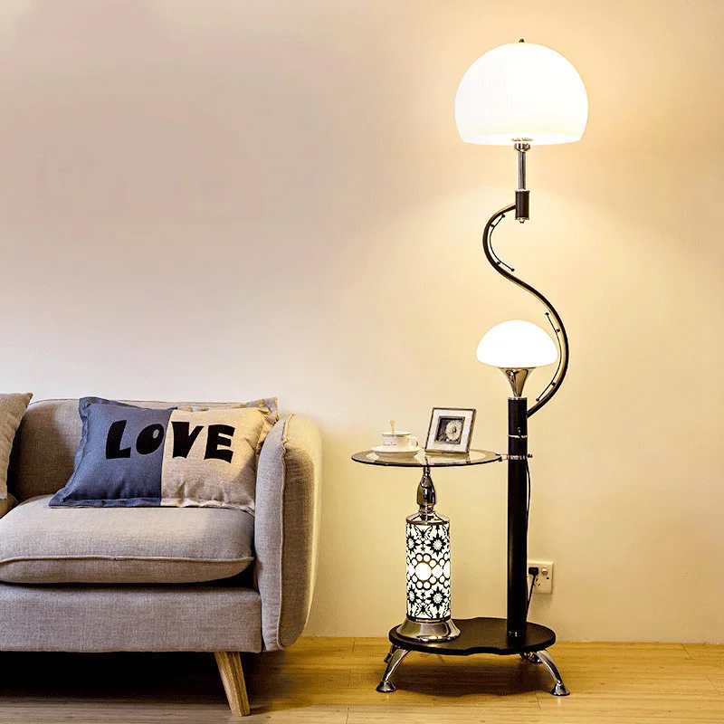 

Coffee table floor lamp Nordic living room bedroom bedside sofa light simple creative remote control vertical light WF5151140