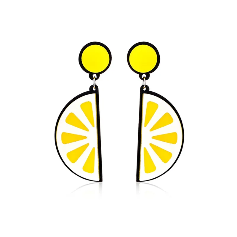 Модные красивые украшения для ушей акриловые серьги капли в стиле хип хоп с