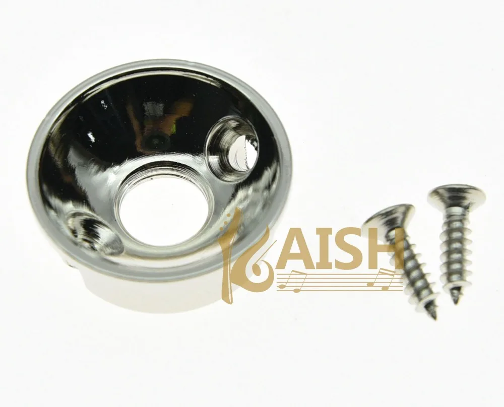 KAISH Джек для электрогитары 1/4 &quotпластина с гальваническим разъемом TL Nickel|jack