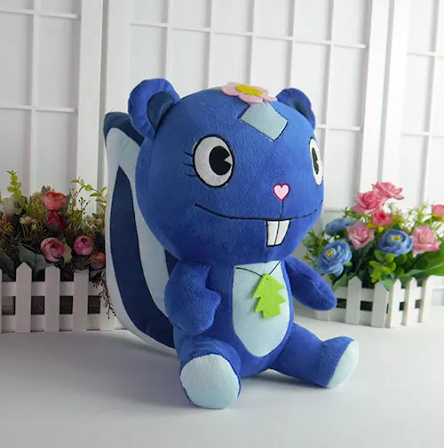Плюшевые куклы Happy Tree Friends аниме HTF Petunia плюшевые игрушки 32 см мягкая подушка