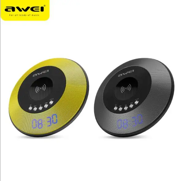 AWEI Y290 NFC Bluetooth динамик с беспроводным зарядным устройством Мини Портативный