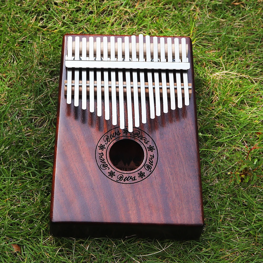 17 клавиш Kalimba одноплатный красное дерево палец пианино Mbira мини-клавиатура музыкальный инструмент с полными аксессуарами