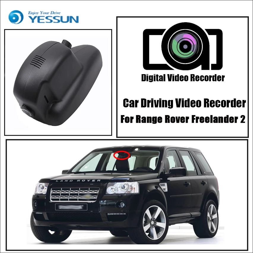 YESSUN для Range Rover Freelander 2 Автомобильный видеорегистратор DVR регистратор