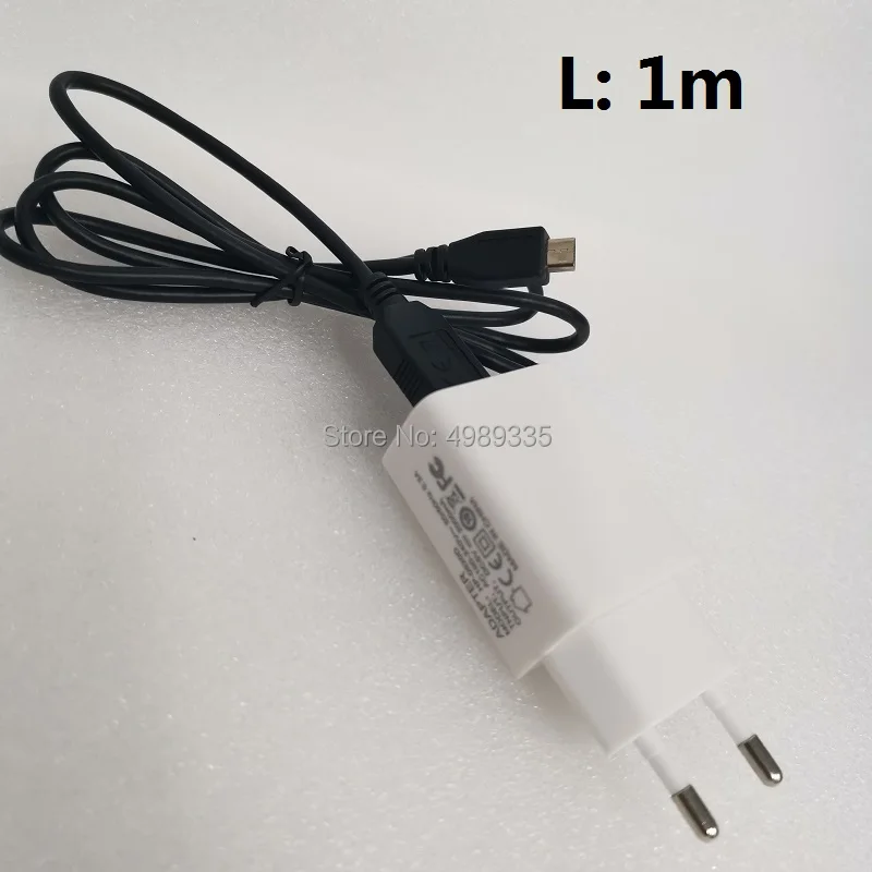 Адаптер питания USB5V2A микро usb интерфейс шнур длина 1 м|Компьютерные кабели и