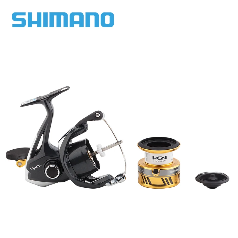 100% оригинальная спиннинговая Рыболовная катушка Shimano SAHARA FI 1000 C2000HGS 2500HGS C3000HG 4000XG 4 +