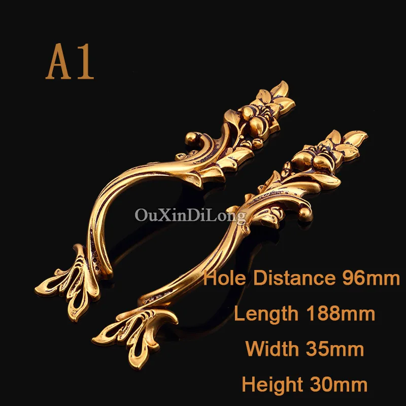 5 пар ручек для мебели в европейском и американском стиле шкафа кухни винного