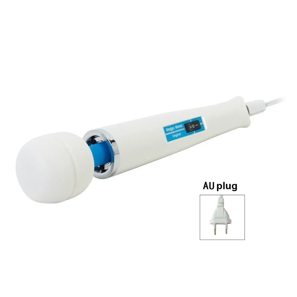 AU plug Новинка 30 скоростей Горячая Волшебная палочка массажер AV вибратор Персональный всего тела Электрический вибрирующий массажер HV260 - Цвет: AU plug