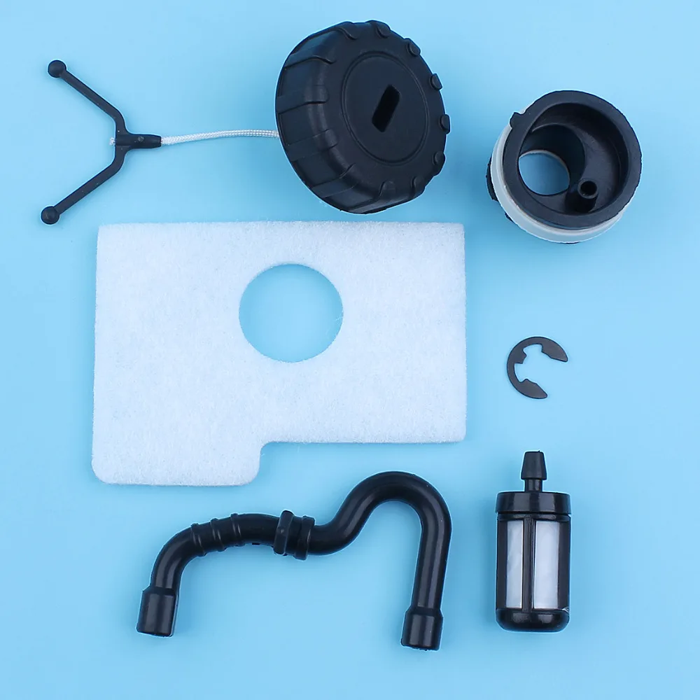 Air Fuel Filter Tube Hose Line Intake Manifold Tank Cap Kit For Stihl 018 MS180 017 MS170 C MS 170 180 Chainsaw 1130 022 2000 |