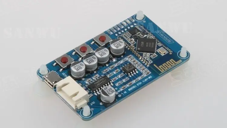 Bluetooth приемник аудио плата беспроводной стерео цифровой усилитель 5 в мини USB amp