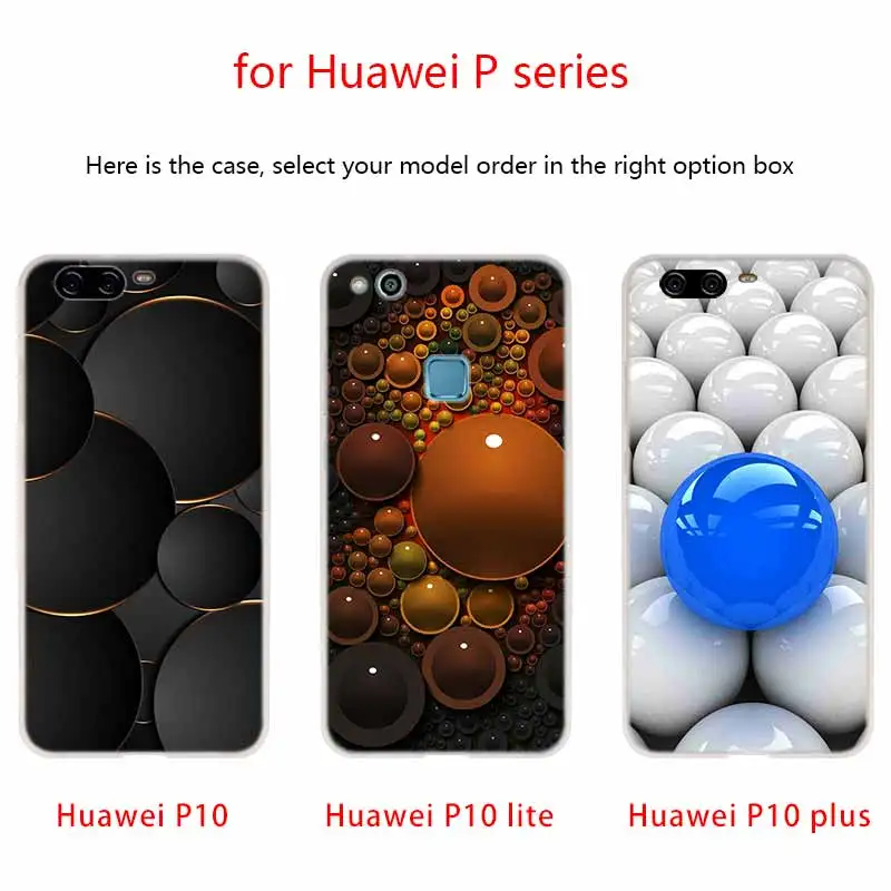 Red Black Gold Polka dots Silicone Coque Soft Case For Huawei P50 P40 P10 P20 P30 Lite Pro P Smart Z 2020 2019 Cover | Мобильные