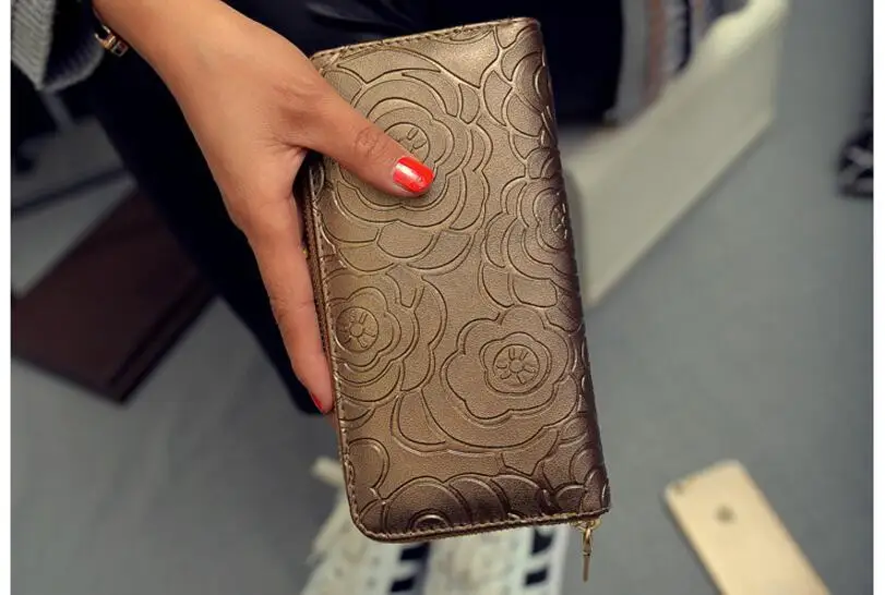 brown wallet Женские кошельки с летящими птицами, кошелек известных брендов, кошелек для монет, цена в долларах, новинка, дизайнерские кошельки, держатель для карт, клатч A116fb - Цвет: brown wallet