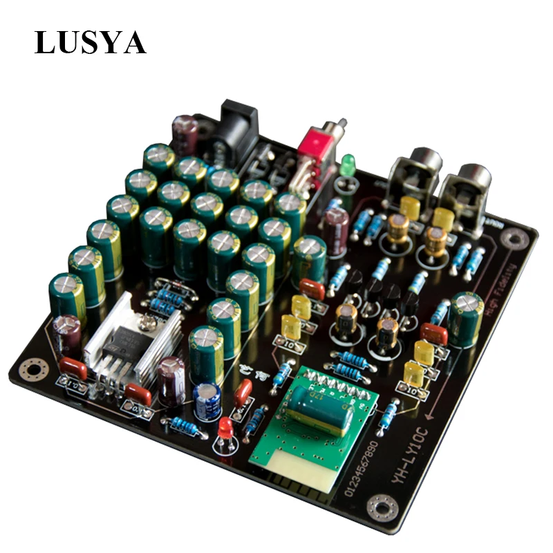 Lusya Bluetooth 4 2 аудио приемник Предварительный усилитель класса A буферная плата