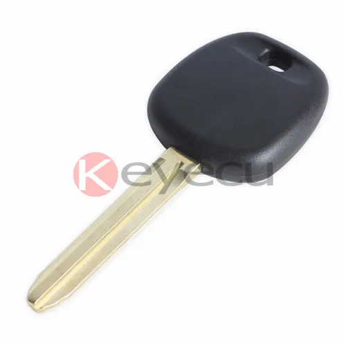 

KEYECU Replacement Transponder Key Ignition With 8A(H) Chip 128 Bit for 2014 TOYOTA Uncut TOY43 Blade